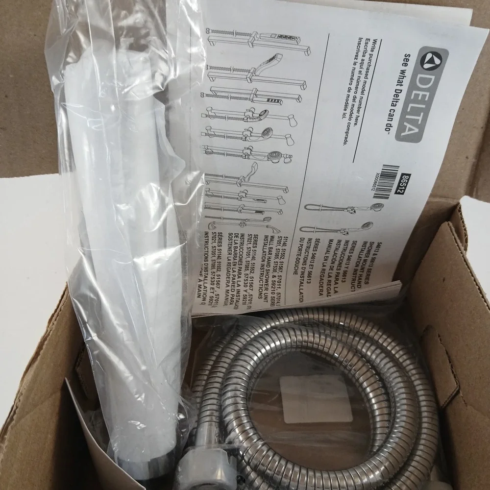DELTA 55085 Grail Wall Mount Hand Shower Chrome Bathroom